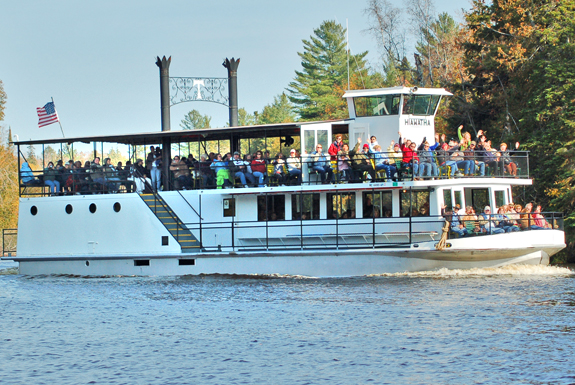 Tahquamenon Falls Boat Tours and Toonerville Trolley
